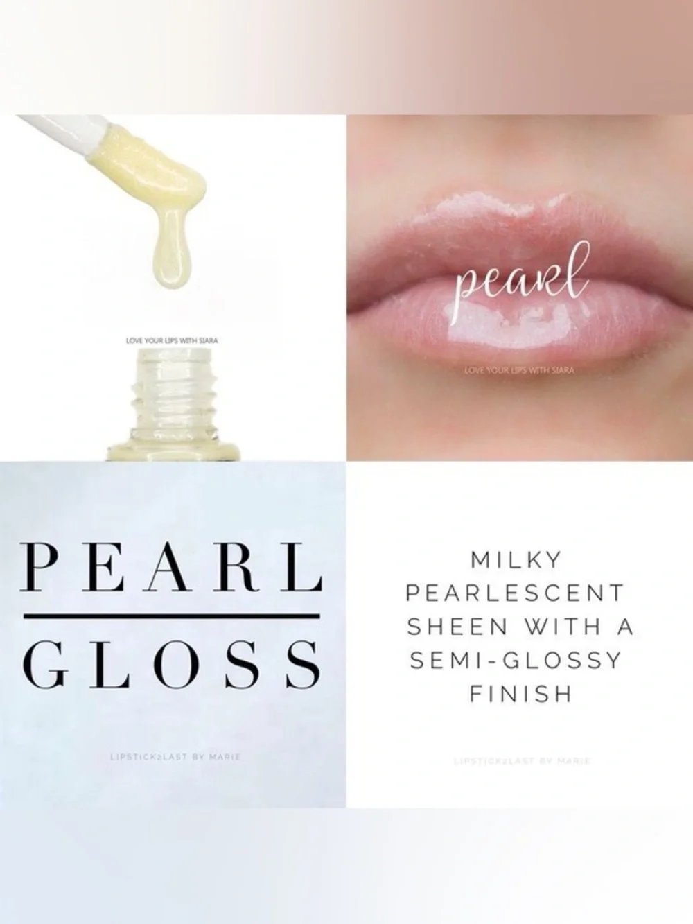 Senegence Pearl Lip Gloss - Sheer Pearl Shine